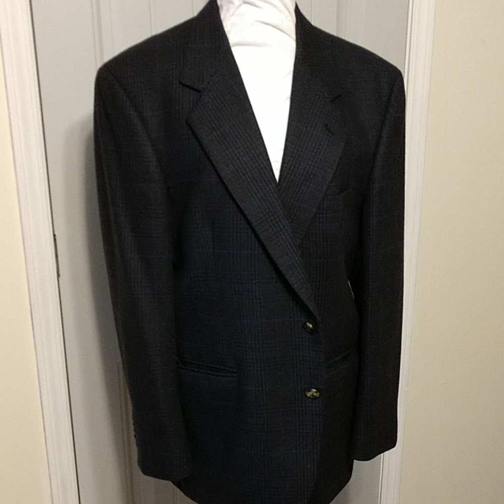 019 Men's Bill Blass Sports Coat Jacket Blazer 42R